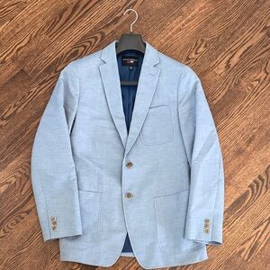 Banana Republic Mad Men Sky Blue Sport Coat